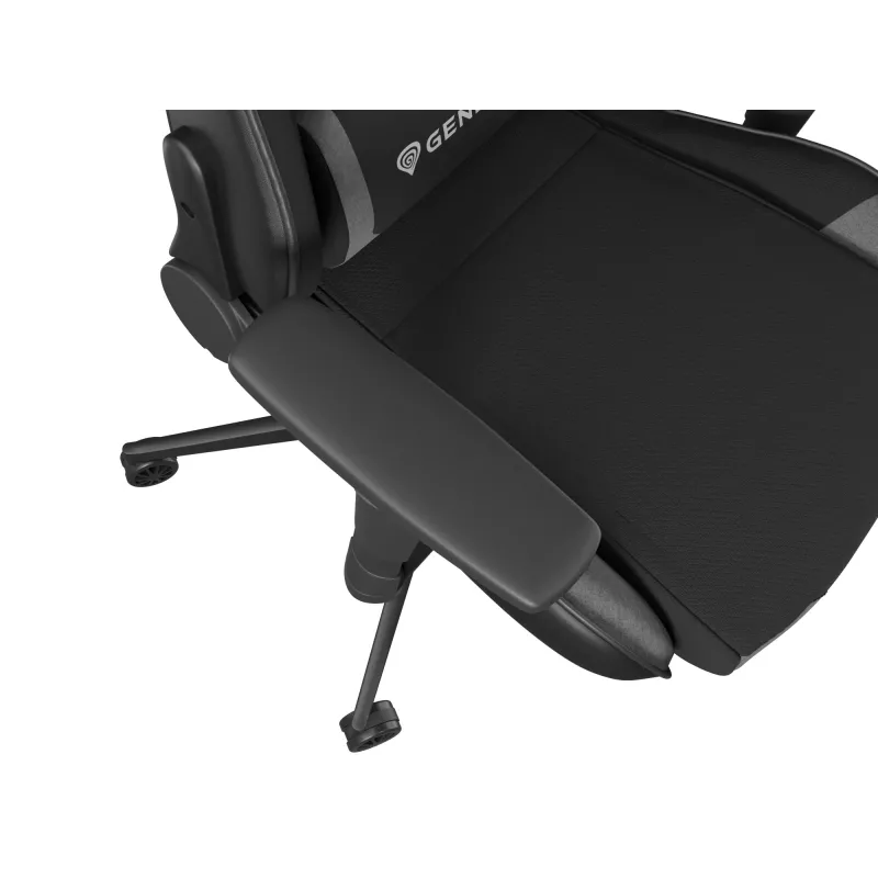 Pelituoli GENESIS NITRO 440 G2 pehmustettu istuin musta harmaa max. 120 kg