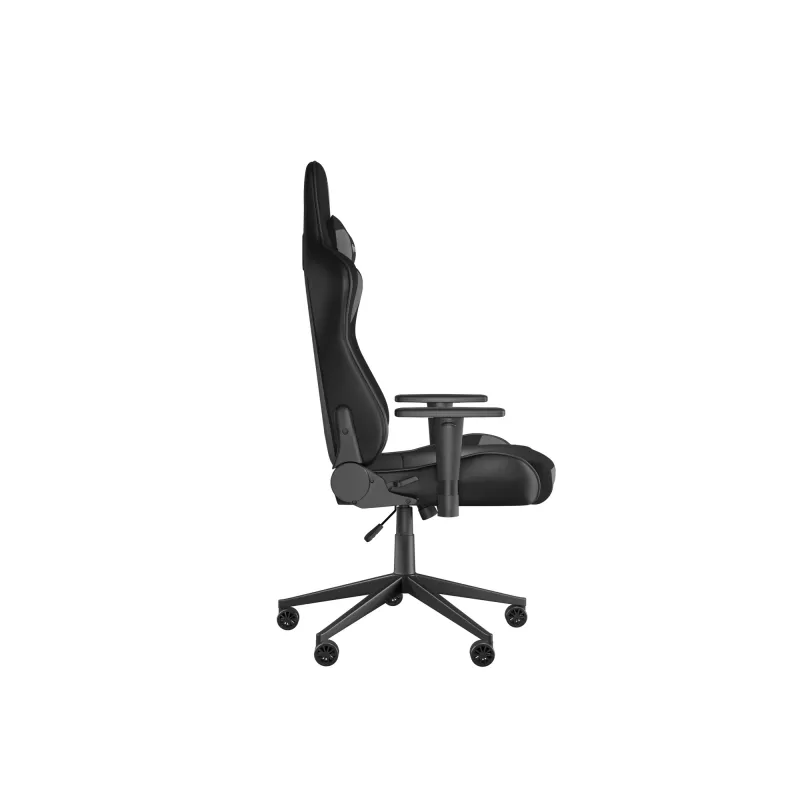 Pelituoli GENESIS NITRO 440 G2 pehmustettu istuin musta harmaa max. 120 kg