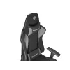 Pelituoli GENESIS NITRO 440 G2 pehmustettu istuin musta harmaa max. 120 kg