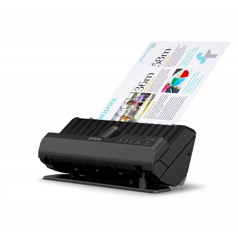 Epson ES-C320W ADF + -syöttöskanneri 600 x 600 DPI A4 musta