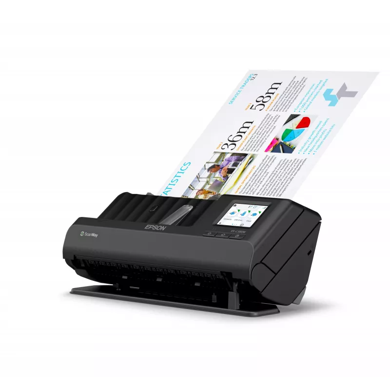 Epson ES-C380W ADF + -syöttöskanneri 600 x 600 DPI A4 musta