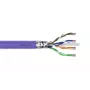 DIGITUS asennuskaapeli - CAT6 - F/UTP - AWG 23/1 - 100 m - violetti