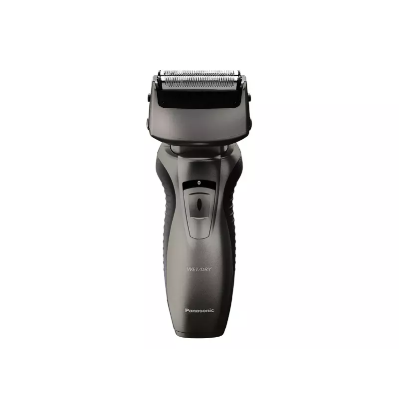 Panasonic ES-RW33 sähköinen kalvoparranajokone, märkä- ja kuivakäyttöön, johdoton, ulos nouseva trimmeri, käyttöaika 30 min, musta/hopea