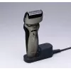 Panasonic ES-RW33 sähköinen kalvoparranajokone, märkä- ja kuivakäyttöön, johdoton, ulos nouseva trimmeri, käyttöaika 30 min, musta/hopea