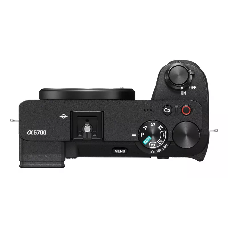 Kamera Sony α α6700 MILC runko 27 MP Exmor R CMOS 6192 x 4128 pikseliä musta