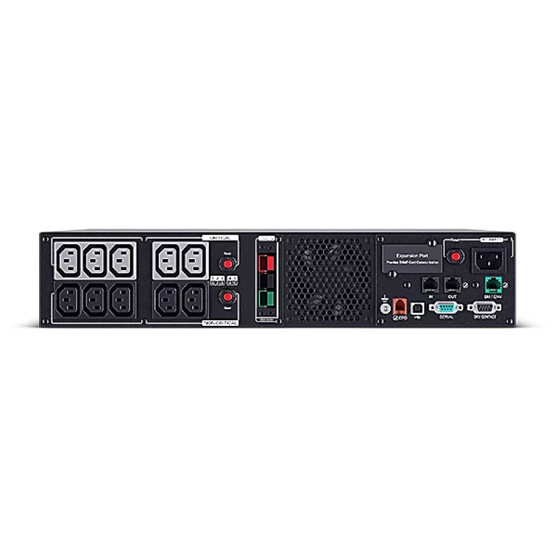 CyberPower PR1500ERTXL2U Professional Rack/Tower XL Line-Interactive UPS-laite, 1500 VA / 1500 W, 2U, puhdas siniaalto, 10x IEC C13 -lähtöä