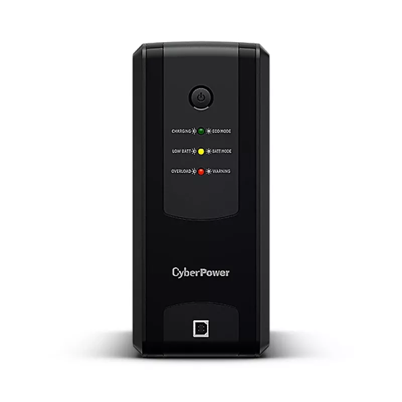 CyberPower UT1050EG line-interactive UPS, 1050 VA (1,05 kVA), 630 W, AVR, Schuko-pistorasiat, tornimalli