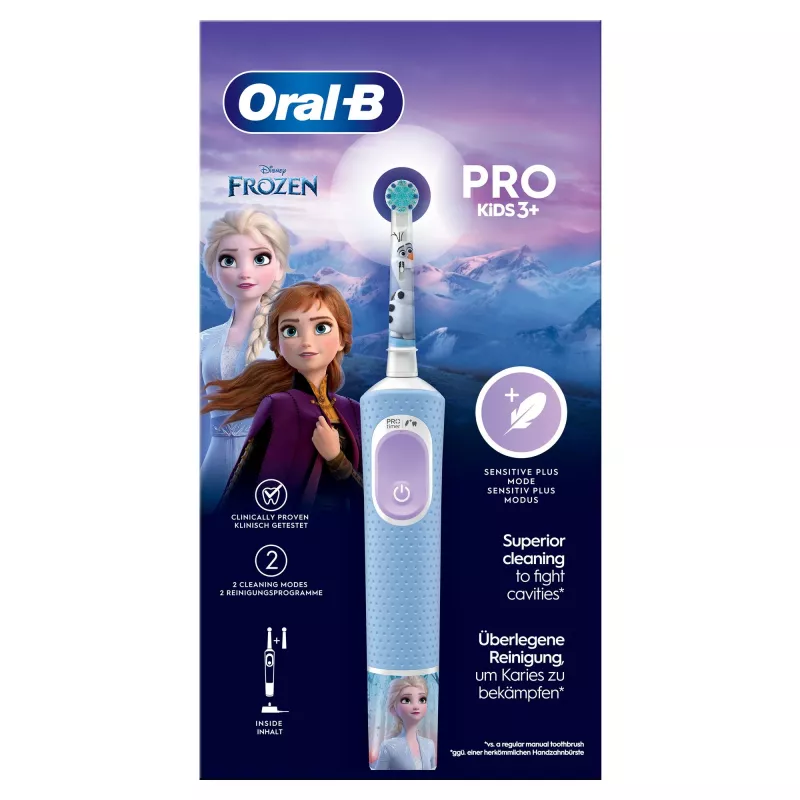 Oral-B Pro Kids -lasten rotaatiosähköhammasharja vaaleansininen