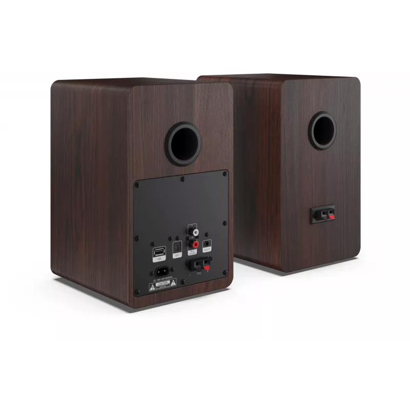 Sharp BOOKSHELF SPEAKERS 2-tie ruskea johdollinen ja langaton 60 W