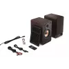 Sharp BOOKSHELF SPEAKERS 2-tie ruskea johdollinen ja langaton 60 W