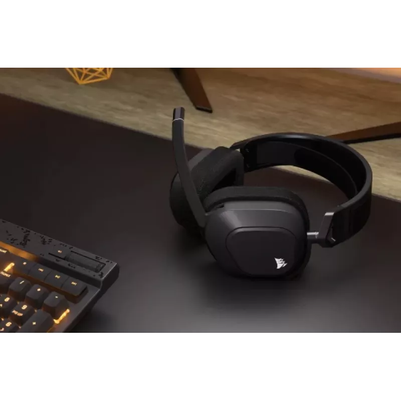 CORSAIR HS80 Max -pelikuulokkeet - langattomat - Steel Gray