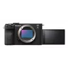 Sony Alpha 7C II ILCE7CM2B kompakti täyskennokamera (runko), 33 MP CMOS, 3 tuuman (7,62 cm) TFT-näyttö, musta