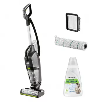 Bissell CrossWave HydroSteam PET Select -pystyimuri AC kuiva- ja märkäimuri pussiton 0 L 1100 W harmaa