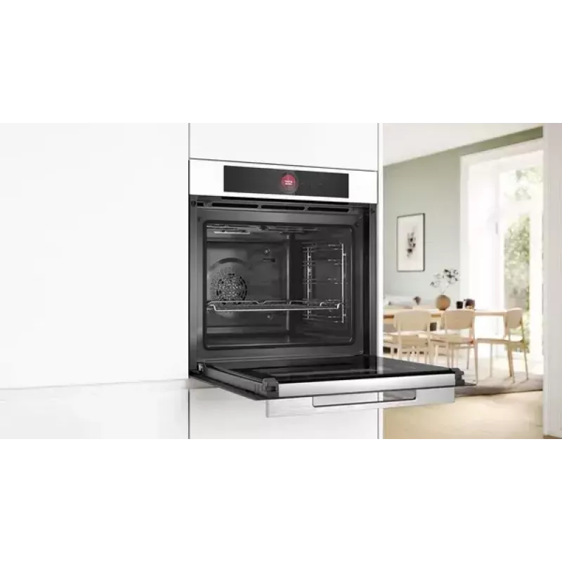 Bosch HBG7721W1S upotettava sähköuuni, pyrolyysi