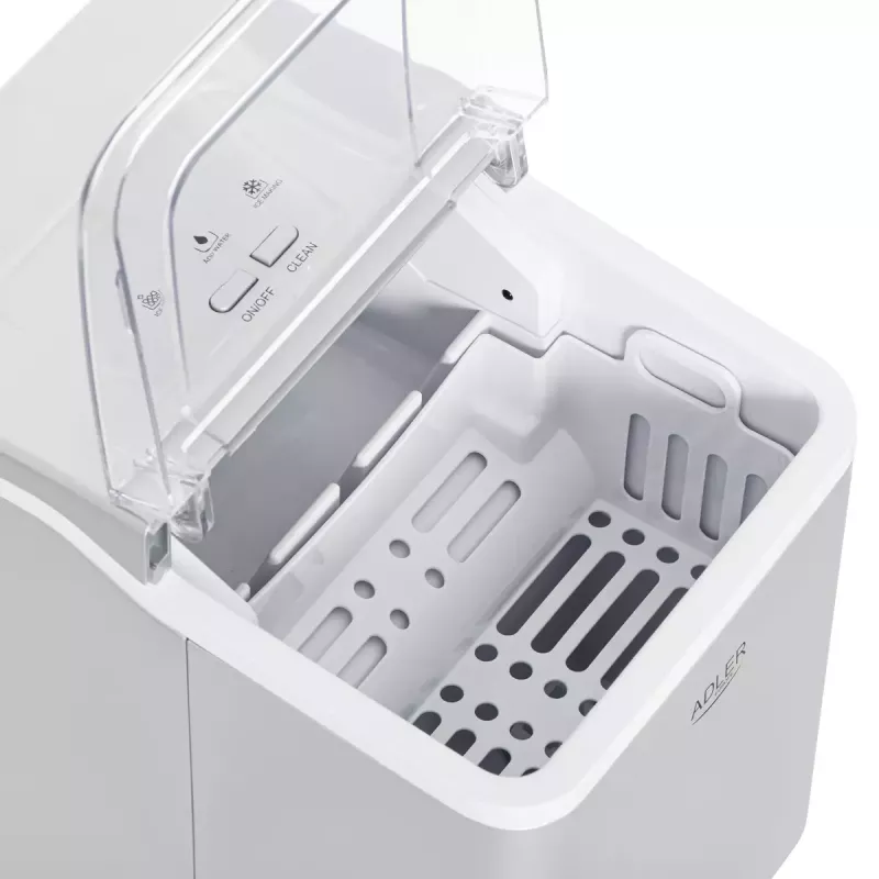 Adler AD 8086 jääpalakone teho 100 W hopea