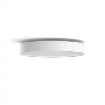 Philips Hue White ambience Enrave kattovalaisin suuri, älykäs kattovalaisin, Bluetooth, valkoinen, LED, metalli, vaihdettavat valonlähteet