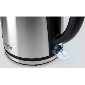 Gorenje K15DWS -vedenkeitin 1,5 l 2200 W musta, ruostumaton teräs
