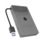 ICY BOX IB-AC603b-U3 HDD/SSD-kotelo antrasiitti, musta 2,5