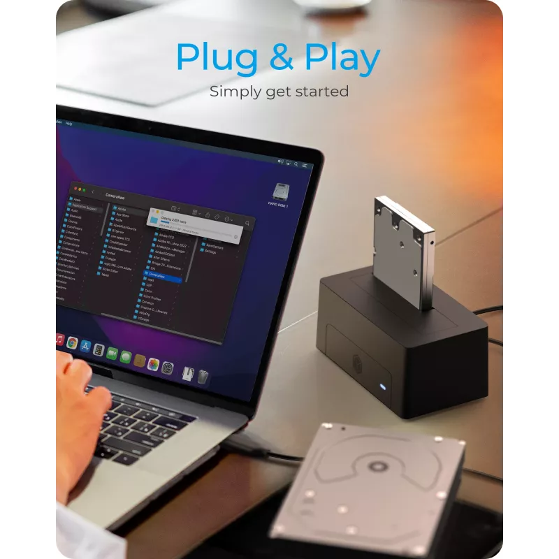 ICY BOX IB-1121-U3 USB 3.2 Gen 1 (3.1 Gen 1) Type-A musta