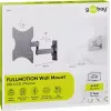 Goobay TV-seinäteline Basic FULLMOTION (S) 15 kg 23-42