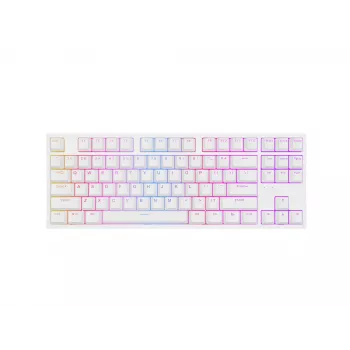 GENESIS Thor 404 TKL näppäimistö pelaaminen USB QWERTY US International valkoinen