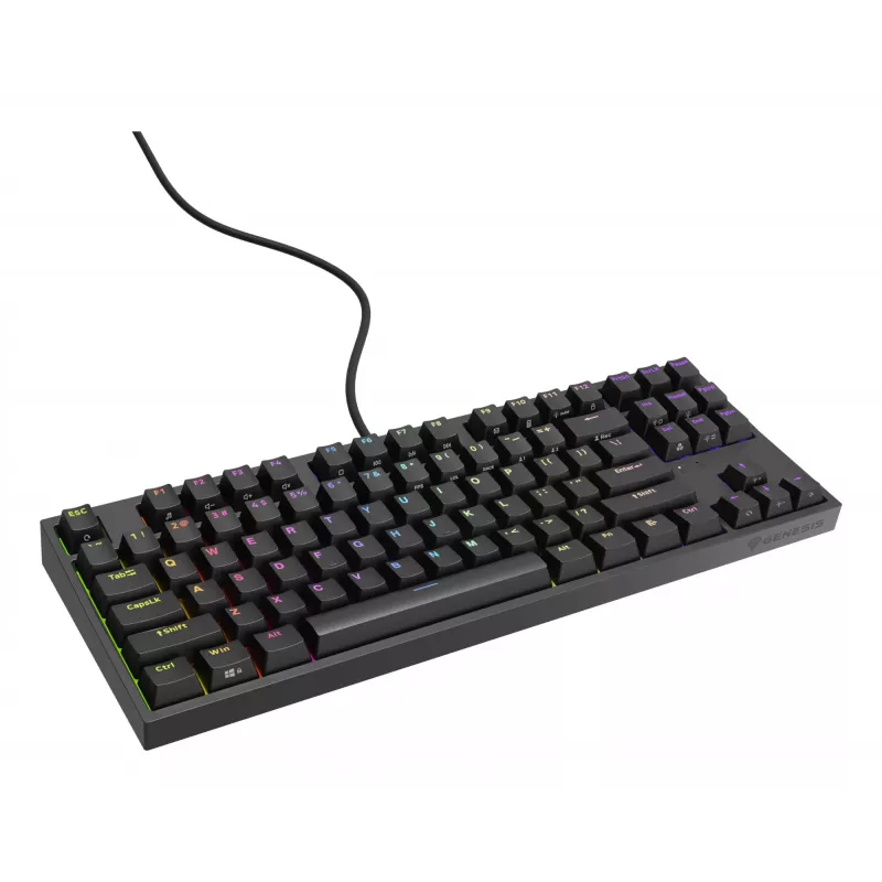 GENESIS Thor 404 TKL näppäimistö pelaaminen USB QWERTY US-englanti musta