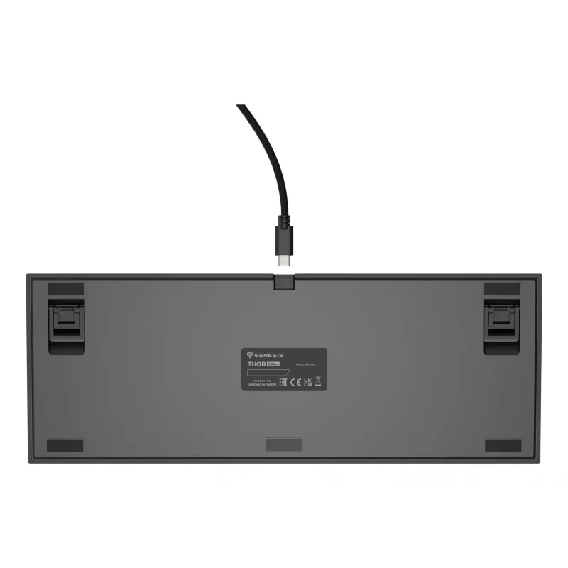 GENESIS Thor 404 TKL näppäimistö pelaaminen USB QWERTY US-englanti musta