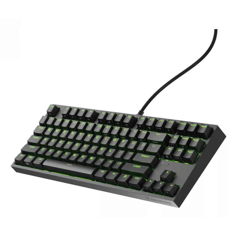 GENESIS Thor 404 TKL näppäimistö pelaaminen USB QWERTY US-englanti musta