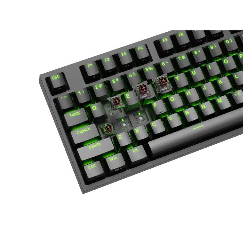 GENESIS Thor 404 TKL näppäimistö pelaaminen USB QWERTY US-englanti musta