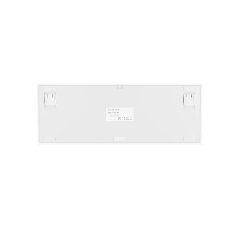 GENESIS Thor 404 TKL näppäimistö pelaaminen USB QWERTY US International valkoinen