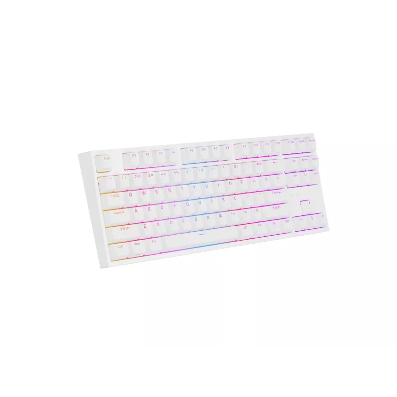 GENESIS Thor 404 TKL näppäimistö pelaaminen USB QWERTY US International valkoinen