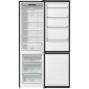 Gorenje NRK6202EBXL4 jää-pakastinyhdistelmä vapaasti seisova 331 L musta