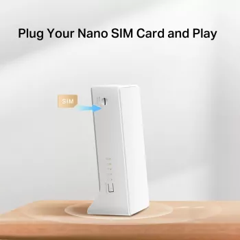 MERCUSYS MB110-4G WLAN-reititin Ethernet yksitaajuus (2,4 GHz) - valkoinen