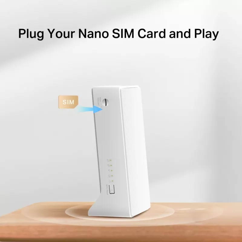 MERCUSYS MB110-4G WLAN-reititin Ethernet yksitaajuus (2,4 GHz) - valkoinen