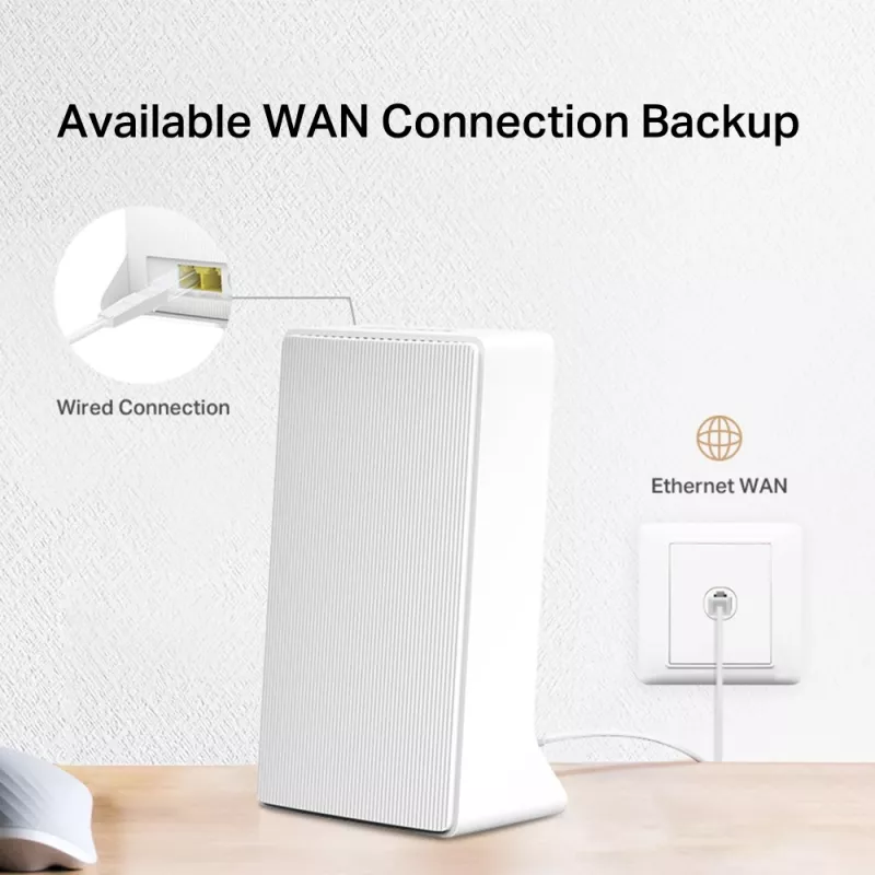 MERCUSYS MB110-4G WLAN-reititin Ethernet yksitaajuus (2,4 GHz) - valkoinen