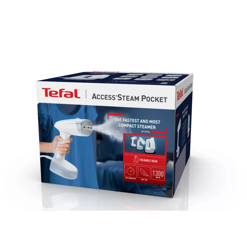 Tefal Access Steam Pocket DT3041 käsihöyrysilitysrauta 1300 W sininen, valkoinen