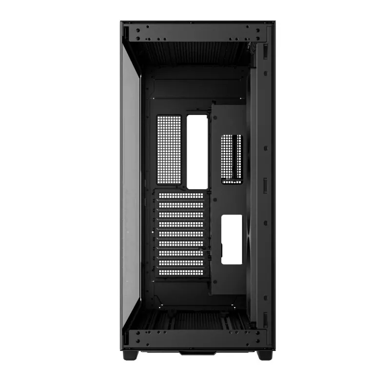 DeepCool CH780 Full Tower -pelikotelo, E-ATX, karkaistu lasin sivuikkuna, ilman virtalähdettä, musta