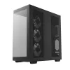 DeepCool CH780 Full Tower -pelikotelo, E-ATX, karkaistu lasin sivuikkuna, ilman virtalähdettä, musta