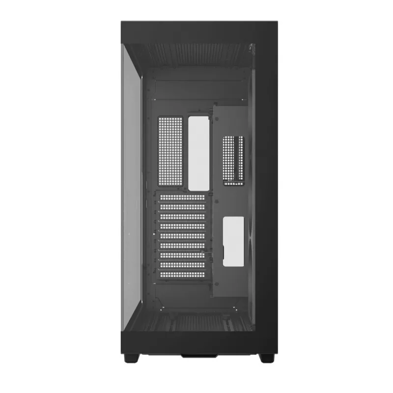 DeepCool CH780 Full Tower -pelikotelo, E-ATX, karkaistu lasin sivuikkuna, ilman virtalähdettä, musta