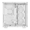 DeepCool CH780 WH Full Tower -pelikotelo, E-ATX, karkaistu lasin sivuikkuna, ilman virtalähdettä, valkoinen