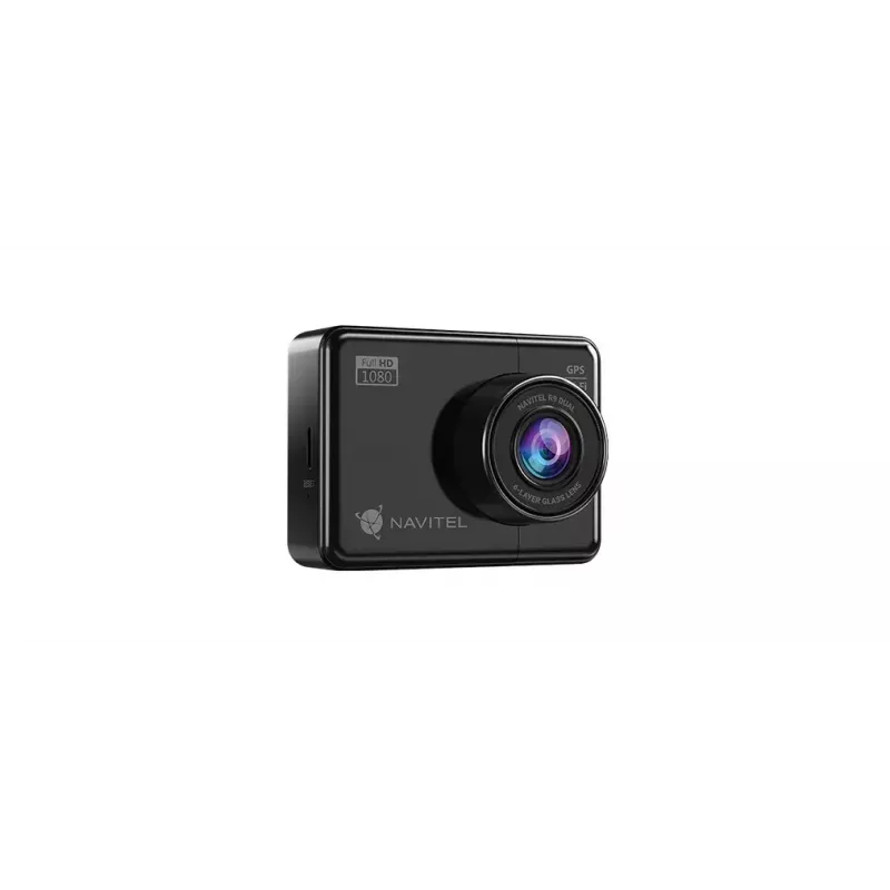 Dashcam Navitel R9 Dual Full HD Wi-Fi akku musta