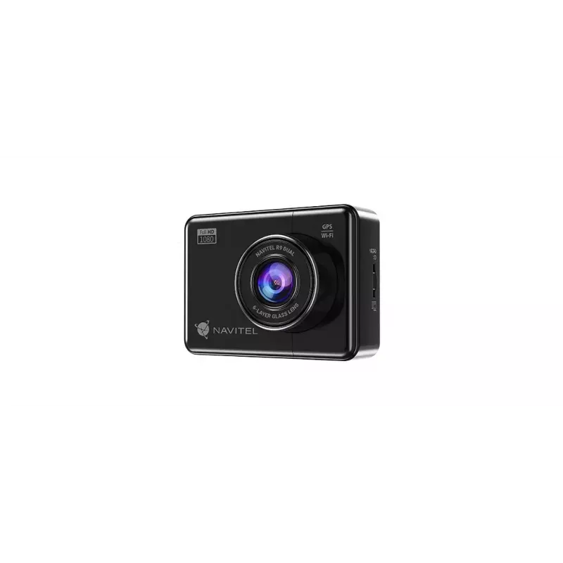 Dashcam Navitel R9 Dual Full HD Wi-Fi akku musta