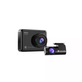 Dashcam Navitel R9 Dual Full HD Wi-Fi akku musta