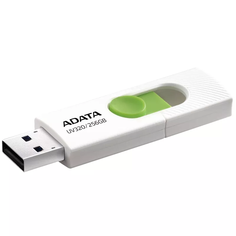ADATA UV320 USB-muistitikku 256 GB USB Type-A 3.2 Gen 1 (3.1 Gen 1) vihreä, valkoinen