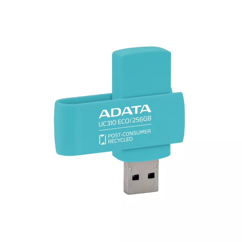 ADATA UC310 ECO USB-muistitikku 256 GB USB Type-A 3.2 Gen 1 (3.1 Gen 1) vihreä