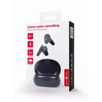 GEMBIRD langaton TWS In-Ear-headset Malmo ANC:llä - stereo - Bluetooth - musta