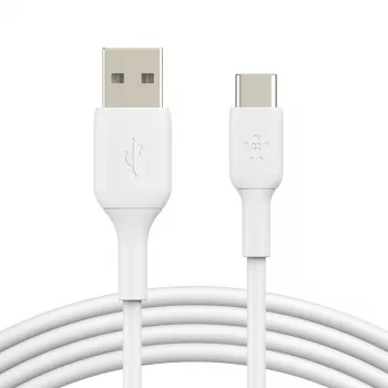 USB-kaapeli Belkin BoostCharge CAB001BT1MWH 1 m USB A - USB C valkoinen