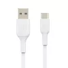 USB-kaapeli Belkin BoostCharge CAB001BT1MWH 1 m USB A - USB C valkoinen