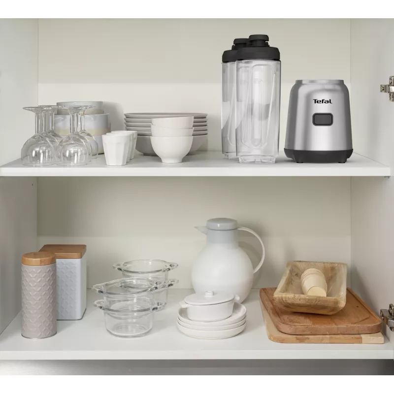 Tefal Mix&Move BL15FD 0,6 L pöytäblenderi 300 W ruostumaton teräs