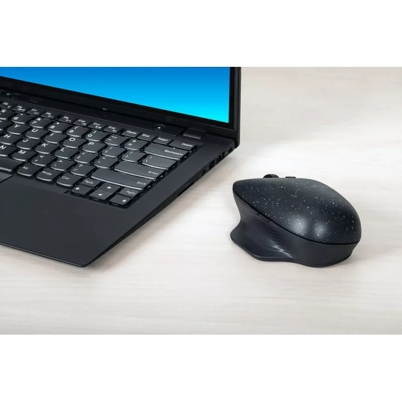 Targus ErgoFlip EcoSmart ergonominen molemmille käsille sopiva Bluetooth-hiiri AMB586GL, musta
